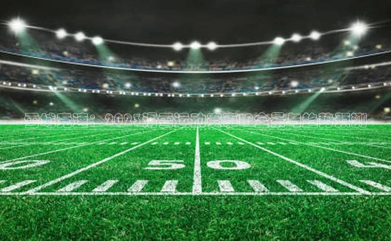 WilliamHill中文官网爱慕股份雪域竞速：2023滑雪运动赛事IP全景与趋势预测