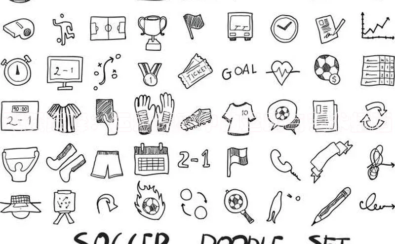 飞跃巅峰：运动赛事中的运动与艺术插画